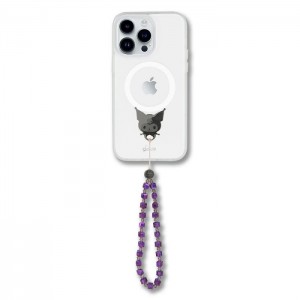 Hello Kitty Kuromi x Sonix Beaded Wristlet Violet | RO_HK13264