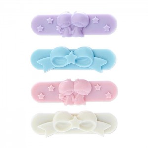 Hello Kitty LittleTwinStars Mini Hair Clip Set Colorati | RO_HK30248