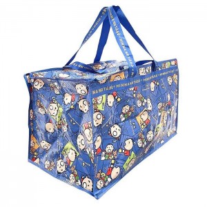 Hello Kitty Minna No Tabo Foldable Storage Bag Albastri | RO_HK15642