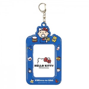 Hello Kitty Minna No Tabo ID Badge Holder (Hello, Everyone! Series) Albastri | RO_HK58612