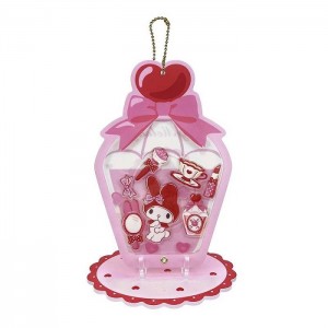 Hello Kitty My Melody Acrylic Keychain and Stand (Classic Corduroy Series) Roz | RO_HK30048