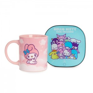 Hello Kitty My Melody Coffee Mug Warmer Set Roz | RO_HK85128