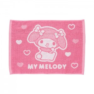 Hello Kitty My Melody Mini Cotton Bath Mat Roz | RO_HK30335