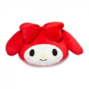 Hello Kitty My Melody Oversized Face Plush (Just Lounging Series) Rosii | RO_HK11817