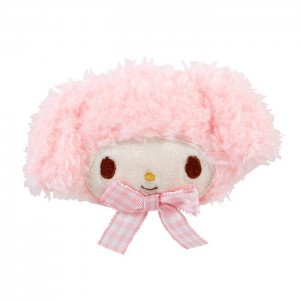 Hello Kitty My Melody Plush Hair Clip (Gingham Bow) Roz | RO_HK22437