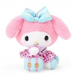 Hello Kitty My Melody Plush Mascot Keychain (Day at the Funfair Series) Roz | RO_HK66527