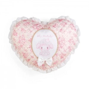 Hello Kitty My Melody Quilted Throw Pillow (White Strawberry Series) Roz | RO_HK75312