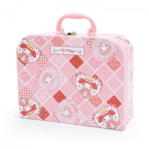 Hello Kitty My Melody Red Akamelo Storage Suitcase Roz | RO_HK91735