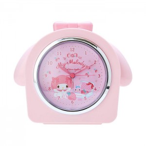 Hello Kitty My Melody Snooze-n-Stop Talking Alarm Clock Roz | RO_HK89328