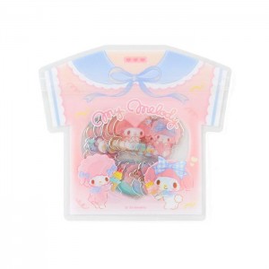 Hello Kitty My Melody and My Sweet Piano 24-Piece Summer Tee Mini Sticker Pack Roz | RO_HK83085