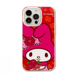 Hello Kitty My Melody x Sonix Pretty Peony iPhone Case Rosii Colorati | RO_HK38222