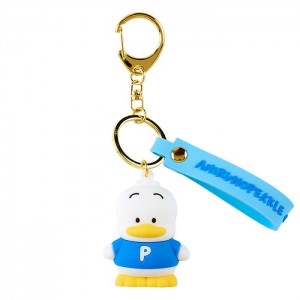 Hello Kitty Pekkle Signature Keychain Albastri | RO_HK76152