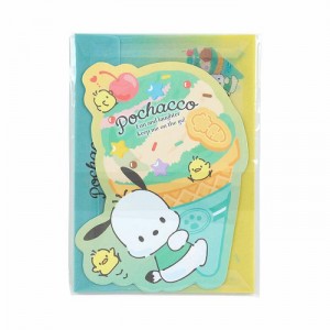 Hello Kitty Pochacco Letter Set (Ice Cream Party Series) Verzi | RO_HK83152