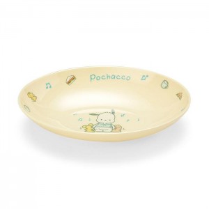 Hello Kitty Pochacco Oval Melamine Plate Galbeni | RO_HK78445