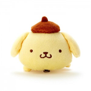 Hello Kitty Pompompurin Plush Hair Clip Galbeni | RO_HK63571