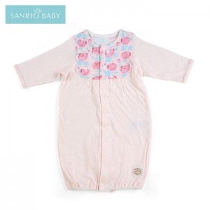 Hello Kitty Sanrio Baby Organic Cotton Hello Kitty Convertible Gown Roz | RO_HK40330