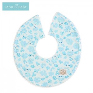 Hello Kitty Sanrio Baby Organic Cotton Pochacco Bib Albastri | RO_HK82670