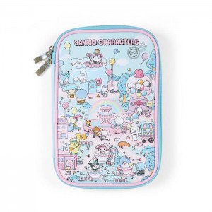 Hello Kitty Sanrio Characters Travel Case (Day at the Funfair Series) Albastri Roz | RO_HK10538