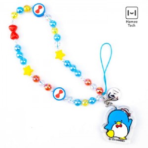 Hello Kitty Tuxedosam Beaded Charm Mobile Phone Wrist Strap Colorati | RO_HK68173