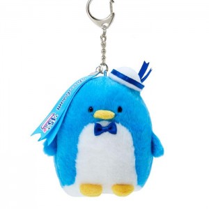 Hello Kitty Tuxedosam Plush Mascot Keychain (45th Birthday Design Series) Albastri | RO_HK18573