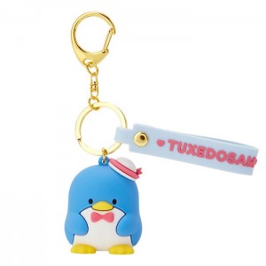 Hello Kitty Tuxedosam Signature Keychain Albastri | RO_HK58120