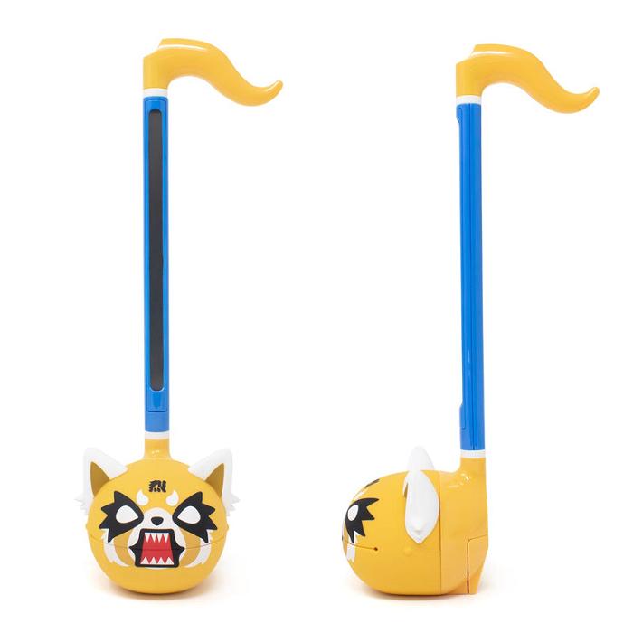 Hello Kitty Aggretsuko Otamatone Musical Toy (Rage) Galbeni Albastri | RO_HK98565