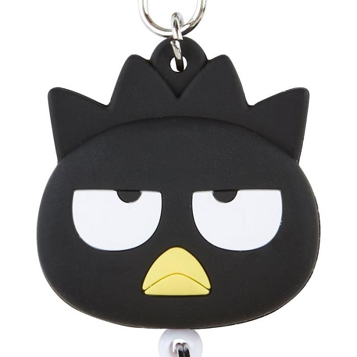 Hello Kitty Badtz-maru Bestie Face Badge Reel Negrii | RO_HK72374