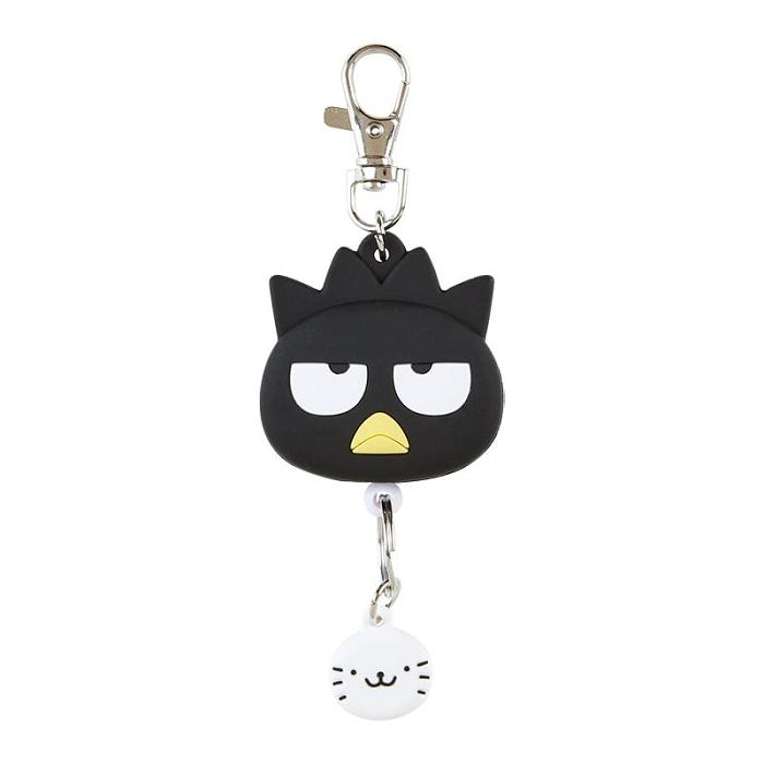 Hello Kitty Badtz-maru Bestie Face Badge Reel Negrii | RO_HK72374