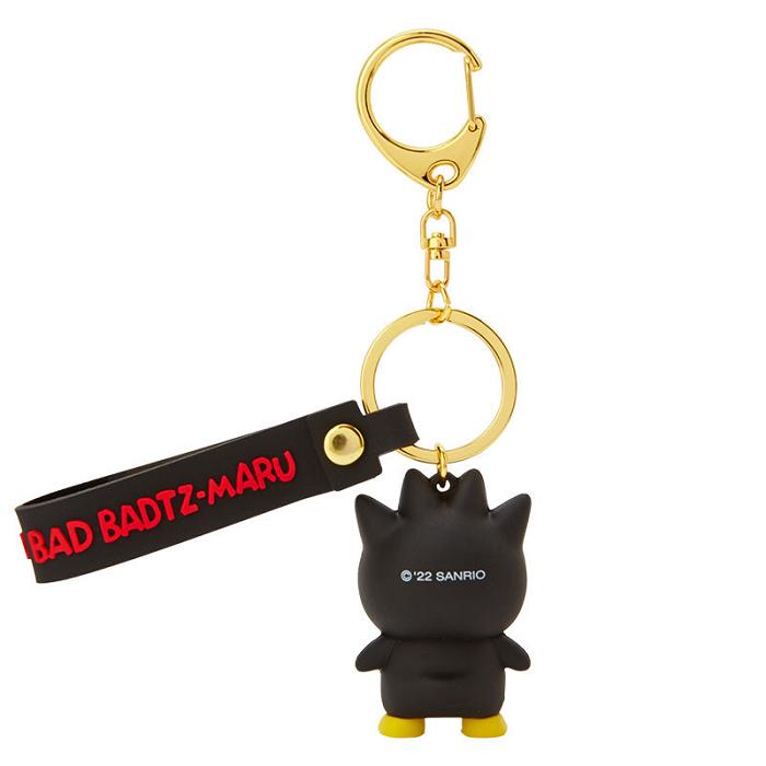 Hello Kitty Badtz-maru Signature Keychain Negrii | RO_HK56207