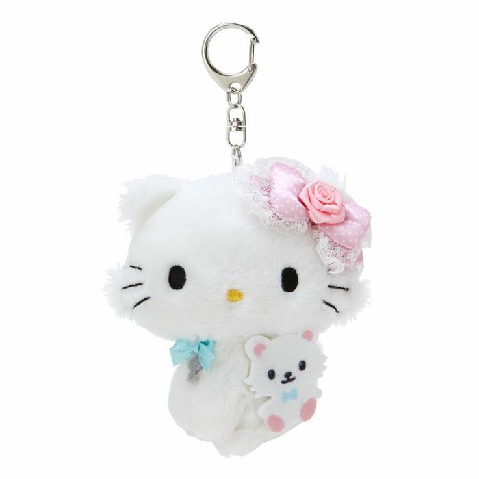 Hello Kitty Charmmy Kitty Plush Mascot Keychain Albi | RO_HK44747