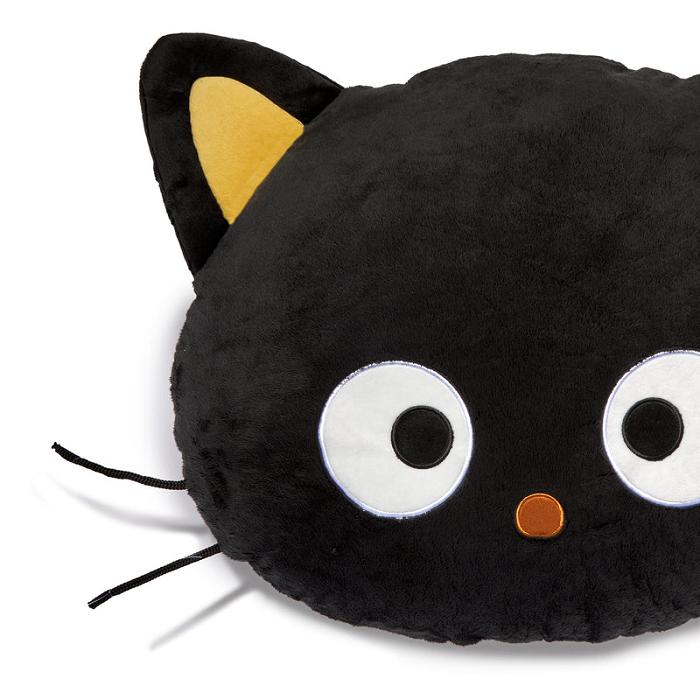 Hello Kitty Chococat Oversized Face Plush (Just Lounging Series) Negrii | RO_HK81026