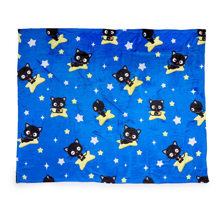 Hello Kitty Chococat Starry Night Throw Blanket Albastri | RO_HK68686