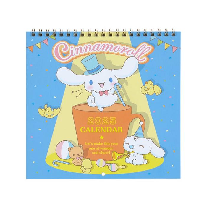 Hello Kitty Cinnamoroll 2025 Wall Calendar Colorati | RO_HK12134