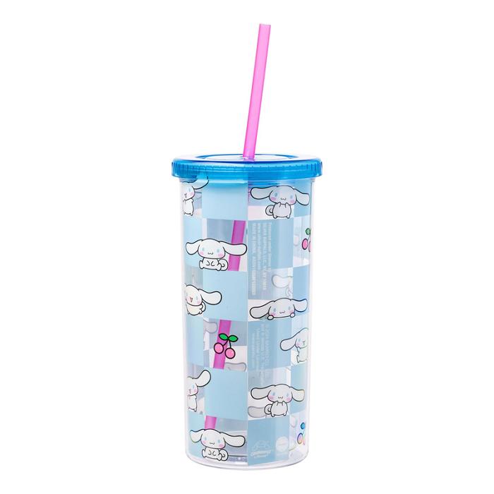 Hello Kitty Cinnamoroll 20oz Cherry Travel Tumbler Albastri | RO_HK57554