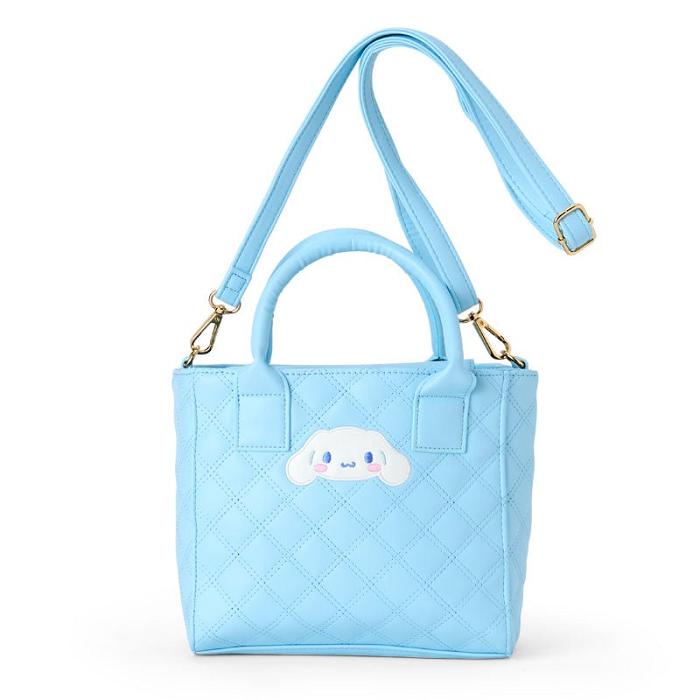 Hello Kitty Cinnamoroll 2-Way Mini Quilted Albastri | RO_HK56769