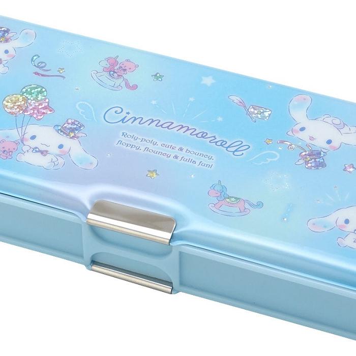 Hello Kitty Cinnamoroll 2-Way Pencil Case Albastri | RO_HK70318