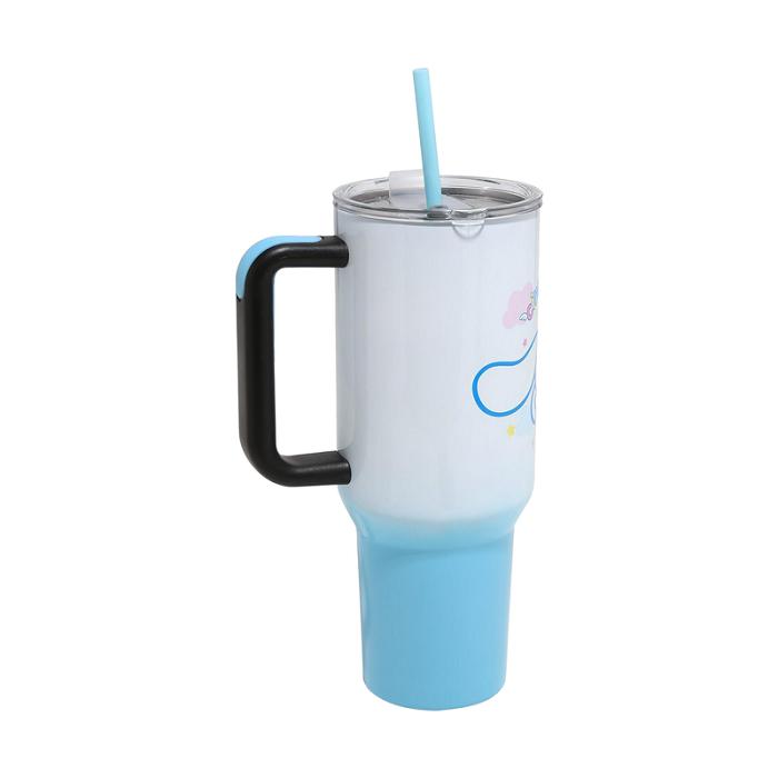 Hello Kitty Cinnamoroll 40oz Stainless Steel Travel Tumbler Albastri | RO_HK85073