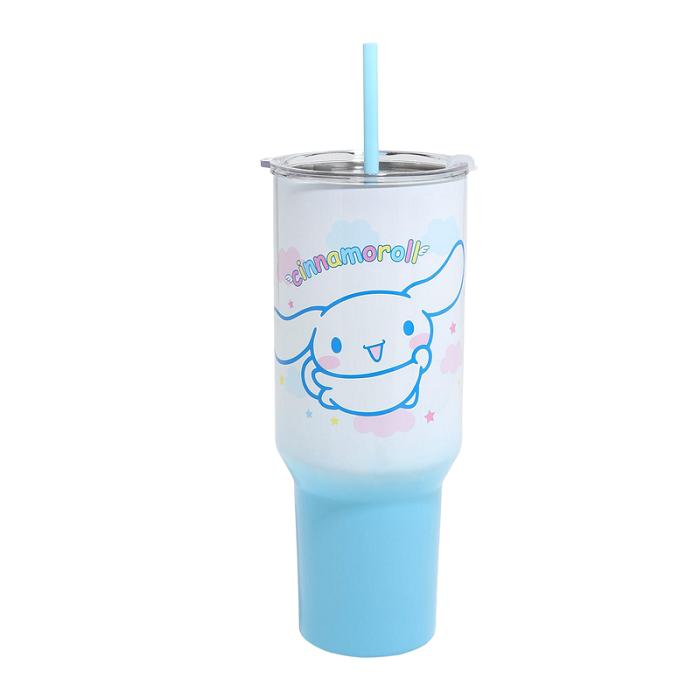 Hello Kitty Cinnamoroll 40oz Stainless Steel Travel Tumbler Albastri | RO_HK85073