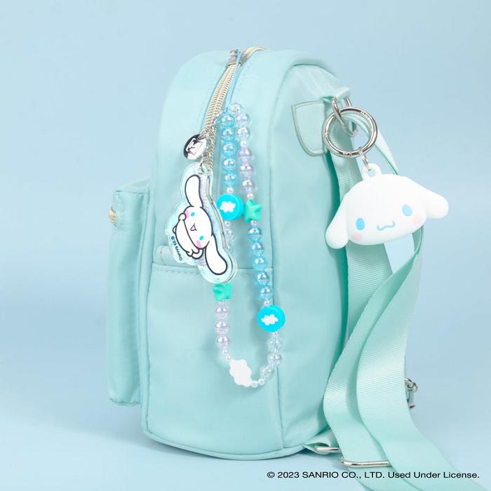 Hello Kitty Cinnamoroll Beaded Charm Mobile Phone Wrist Strap Albastri | RO_HK98525