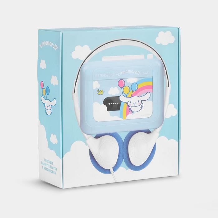 Hello Kitty Cinnamoroll Classic CP-81 Portable Cassette Player Albastri | RO_HK55957