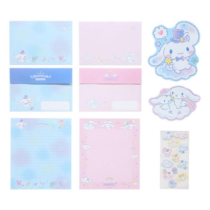 Hello Kitty Cinnamoroll Classic Letter Set Roz Albastri | RO_HK99149