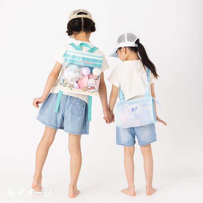 Hello Kitty Cinnamoroll Clear View Kids Backpack Albastri | RO_HK31568