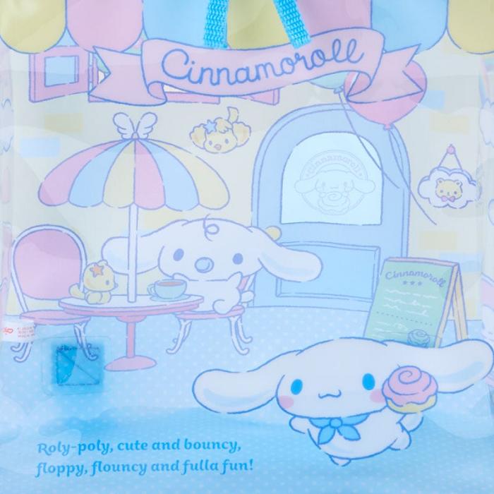 Hello Kitty Cinnamoroll Clear View Kids Backpack Albastri | RO_HK31568