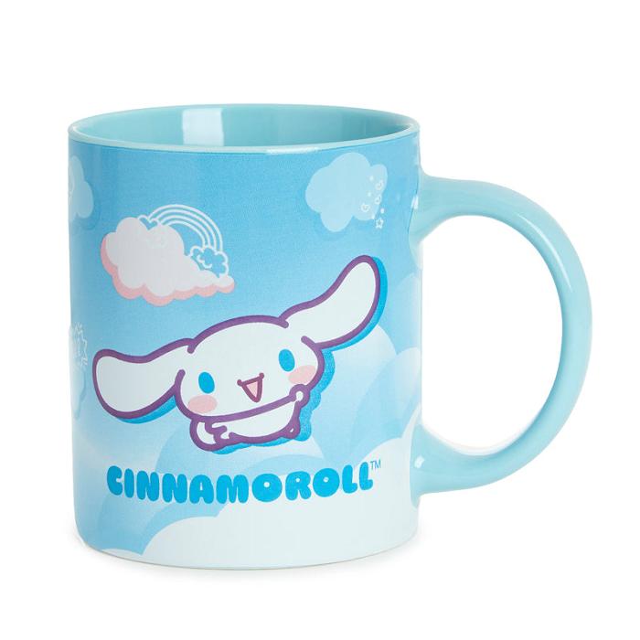 Hello Kitty Cinnamoroll Coffee Mug Warmer Set Albastri | RO_HK88312