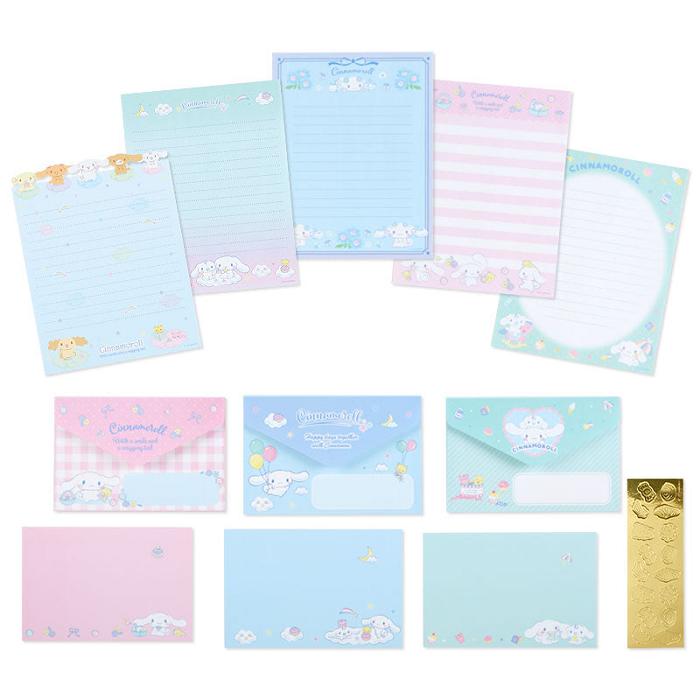 Hello Kitty Cinnamoroll Deluxe Letter Set Colorati | RO_HK68525