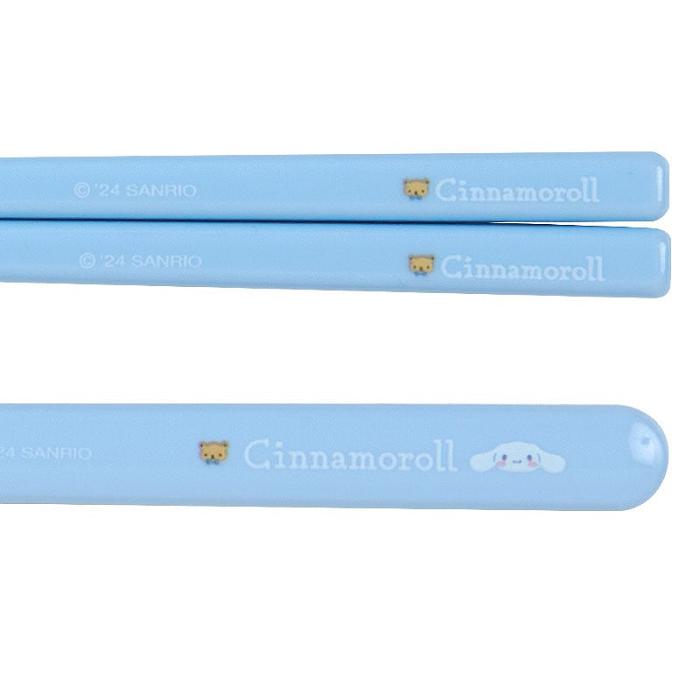 Hello Kitty Cinnamoroll Everyday Chopsticks & Spoon Set Albastri | RO_HK97172