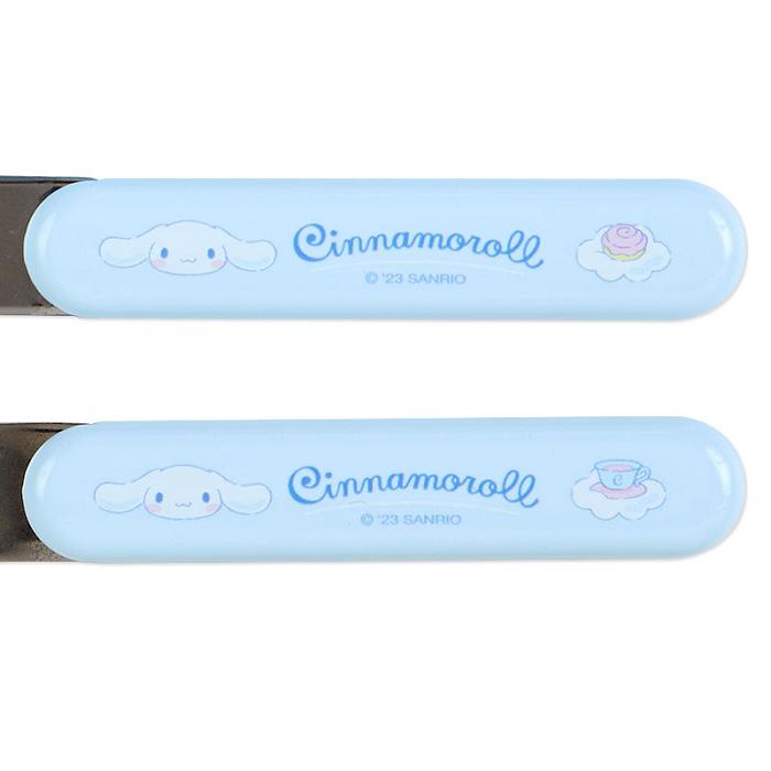 Hello Kitty Cinnamoroll Everyday Utensil Set Trio Albastri | RO_HK74406