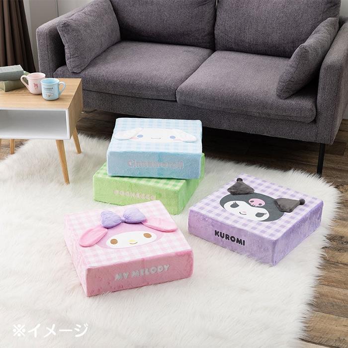 Hello Kitty Cinnamoroll Floor Face Cushion Albi Albastri | RO_HK44016