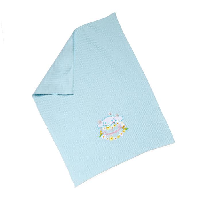 Hello Kitty Cinnamoroll Gingham Floral Kitchen Towel Set Albastri | RO_HK64120