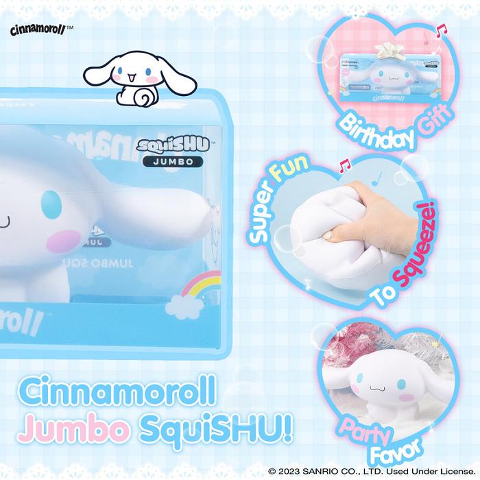 Hello Kitty Cinnamoroll Jumbo Squishy Toy Albi | RO_HK54317